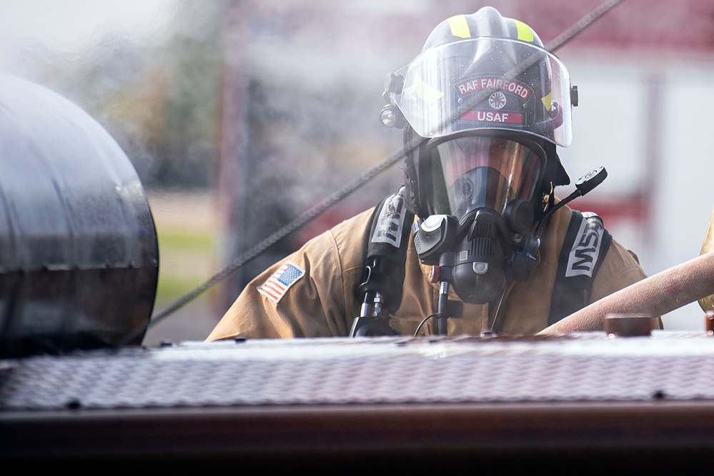 Pathfinder firefighters turn up the heat during training