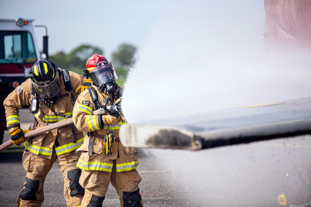 Pathfinder firefighters turn up the heat during training