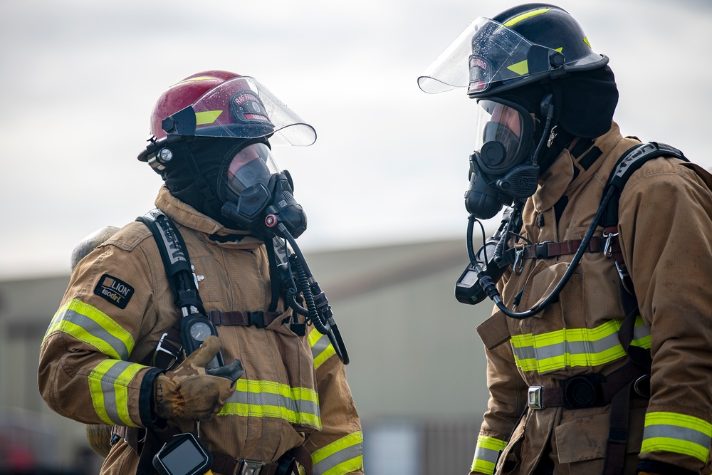 Pathfinder firefighters turn up the heat during training