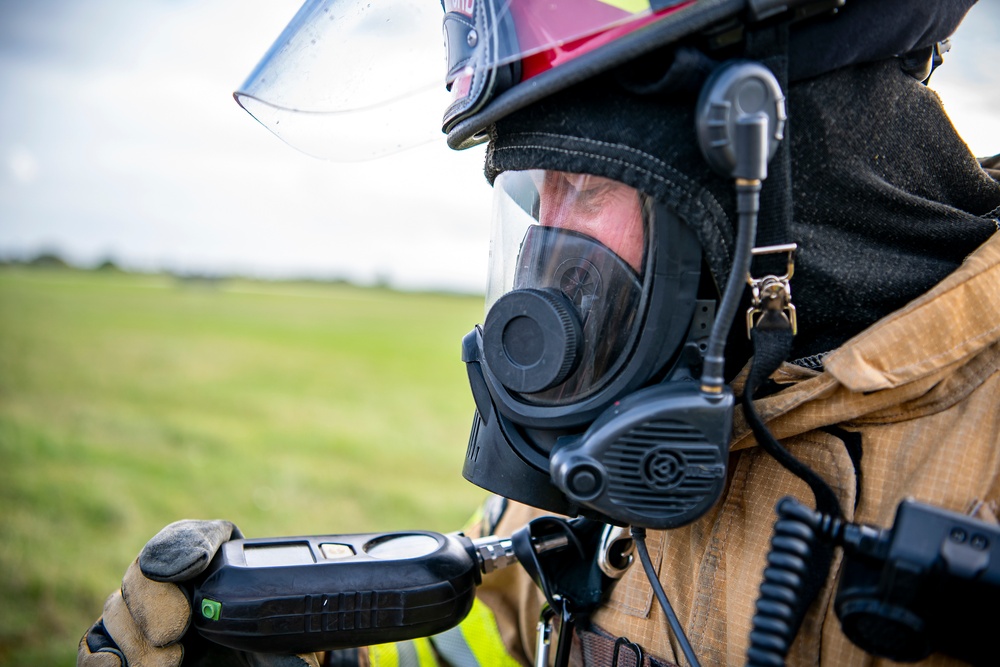 Pathfinder firefighters turn up the heat during training