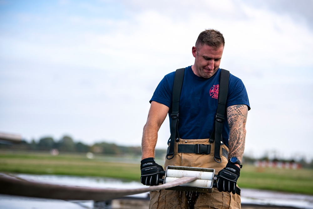 Pathfinder firefighters turn up the heat during training