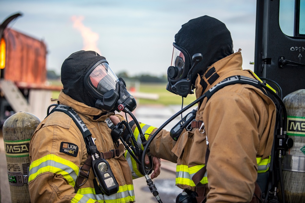 Pathfinder firefighters turn up the heat during training