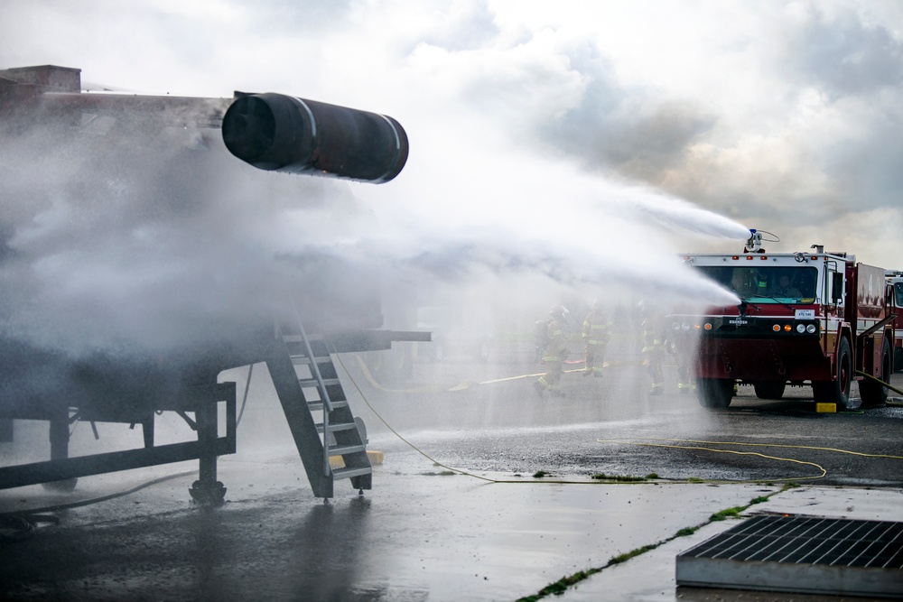 Pathfinder firefighters turn up the heat during training