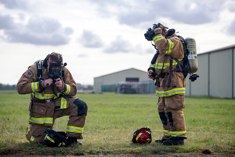 Pathfinder firefighters turn up the heat during training