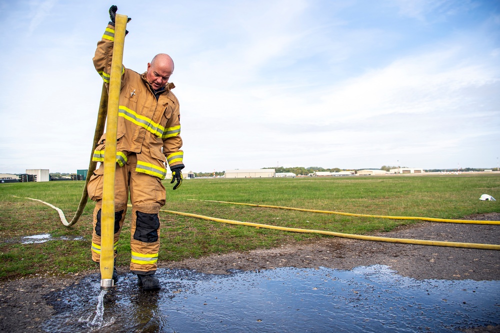 Pathfinder firefighters turn up the heat during training