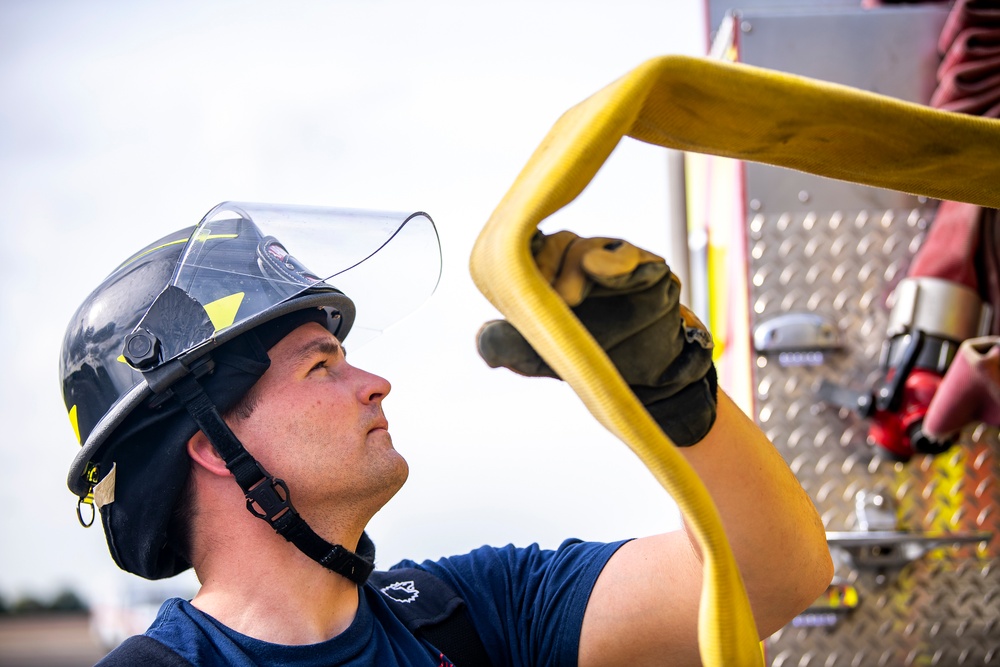 Pathfinder firefighters turn up the heat during training