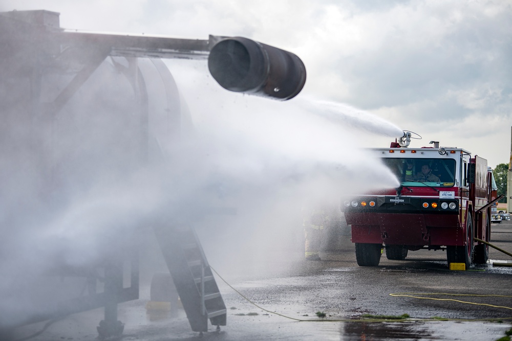 Pathfinder firefighters turn up the heat during training