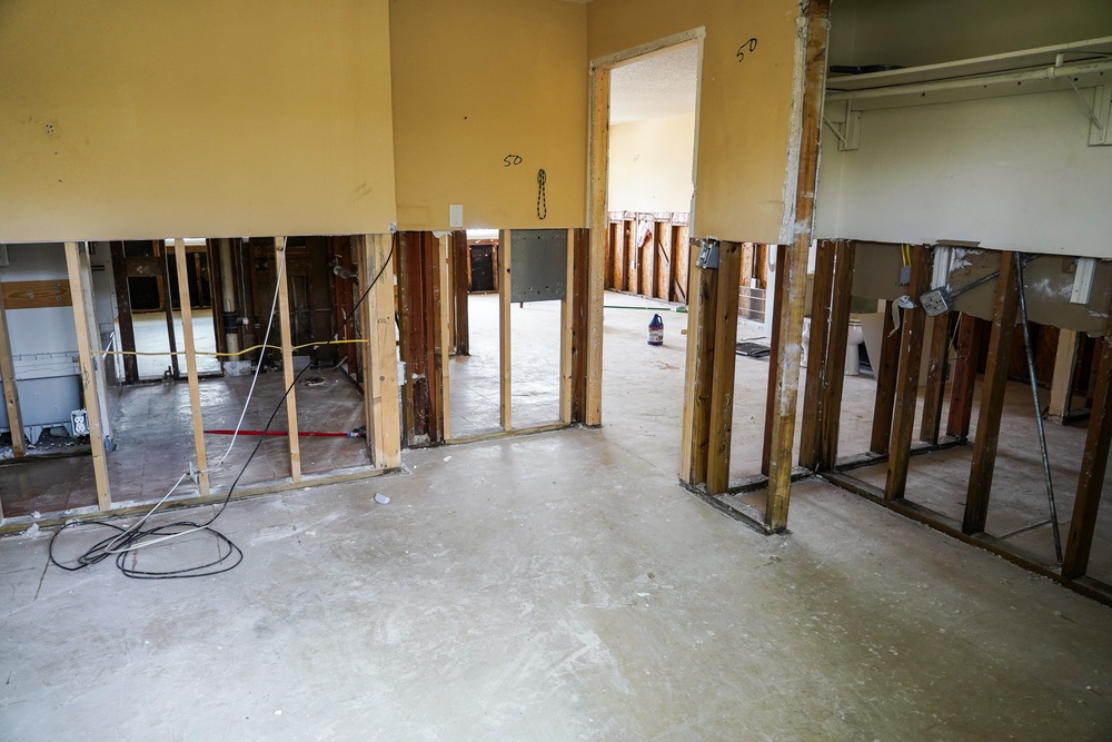 Apartment Complex Damaged From Hurricane Ian