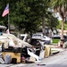Apartment Complex Damaged From Hurricane Ian