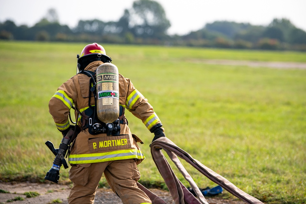 Pathfinder firefighters turn up the heat during training