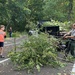 Volunteers clean Stark Knob Boat Ramp during National Public Lands Day