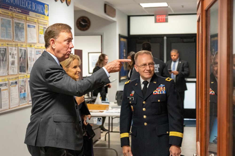 Vice President Harris Lands at Bradley Air National Guard Base