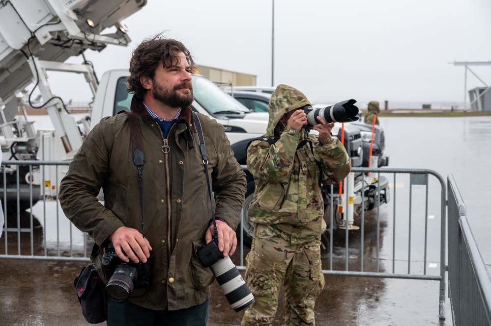 Vice President Harris Lands at Bradley Air National Guard Base