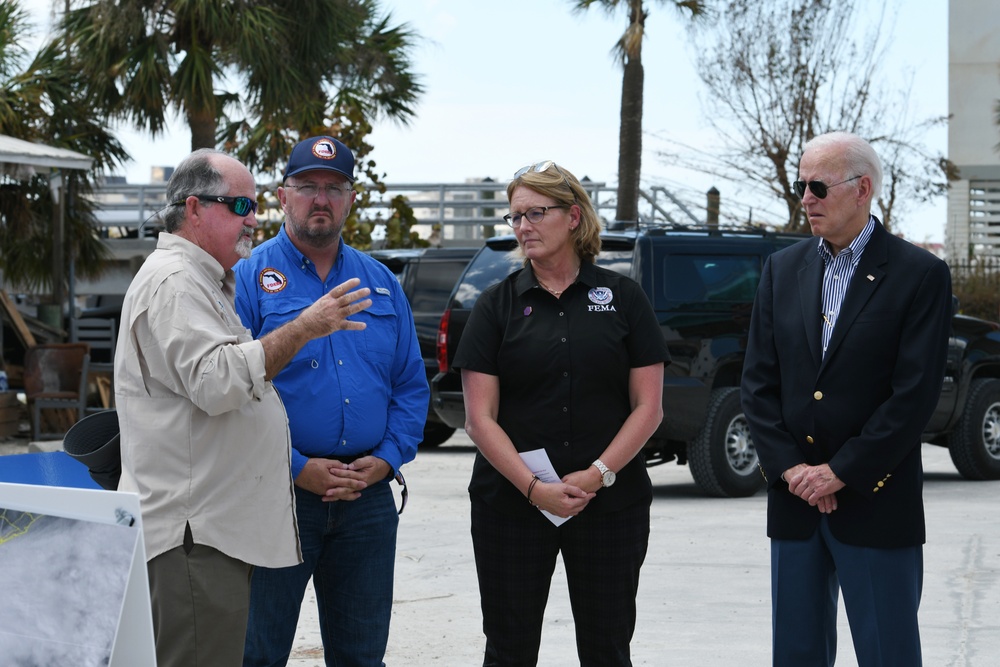 President Biden Visits Fort Myers