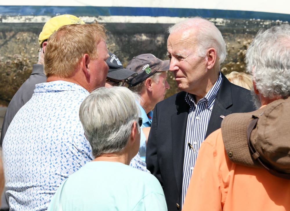 President Biden Visits Fort Myers