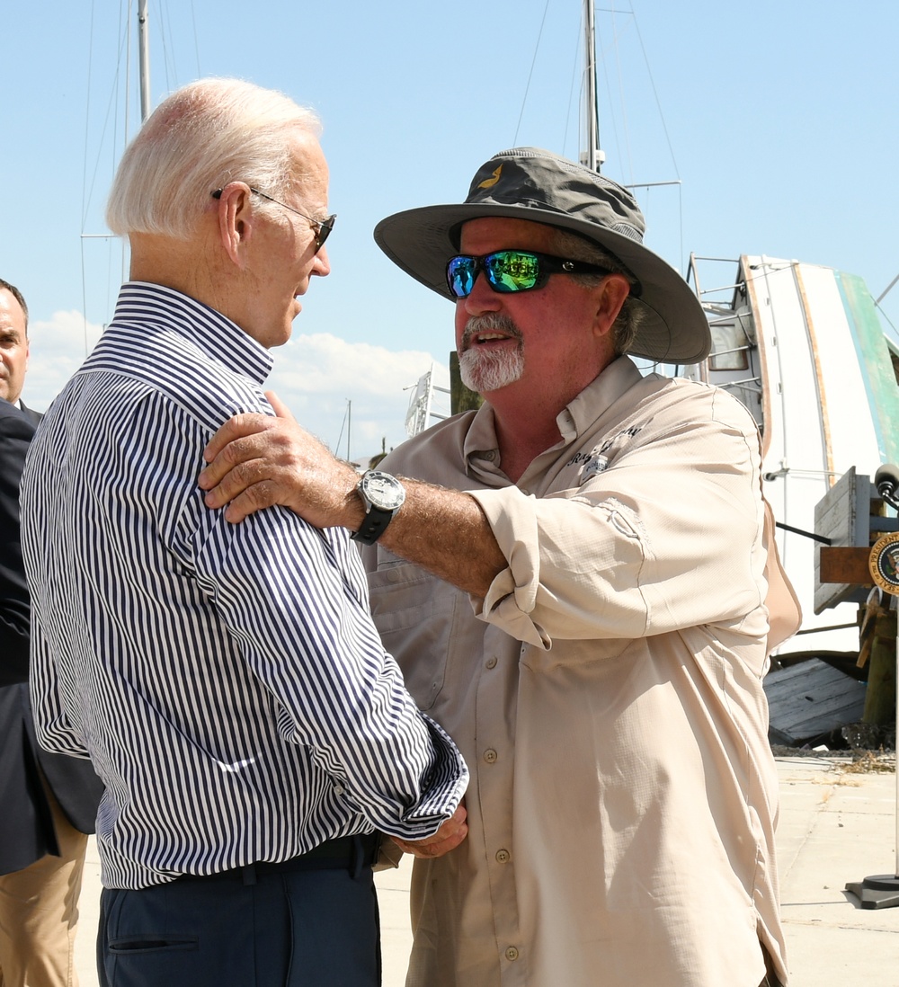 President Biden Visits Fort Myers