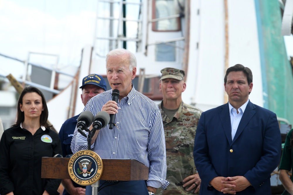 President Biden Visits Fort Myers