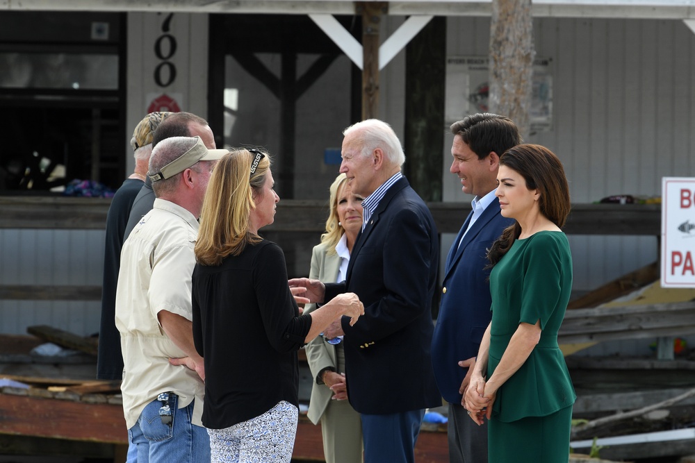 President Biden Visits Fort Myers