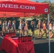 Boston Marines host Harvard field hockey team building