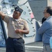 Sailor Shows Off Ship During SFFW