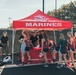 Boston Marines host Harvard field hockey team building