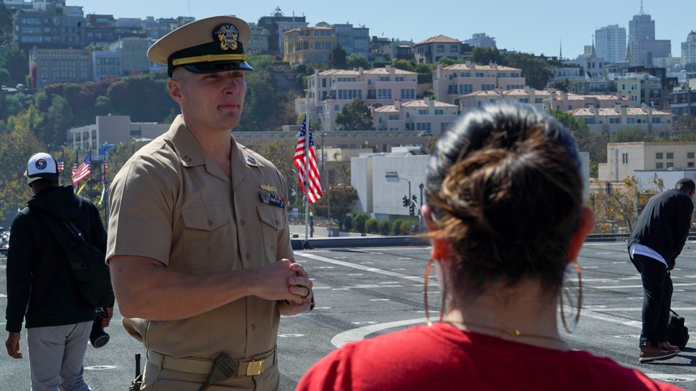 Ship Tours Begin at San Francisco Fleet Week