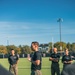 Boston Marines host Harvard field hockey team building