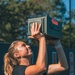 Boston Marines host Harvard field hockey team building