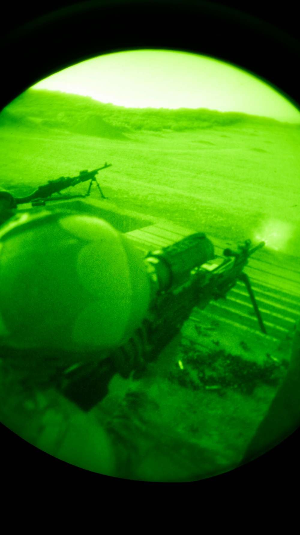 Lightweight machine gun training