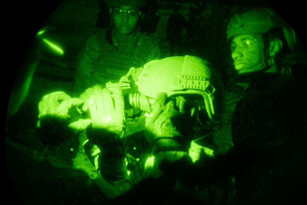 Lightweight machine gun training