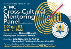 National Disability Employment Awareness Month mentoring panel set for Oct. 17