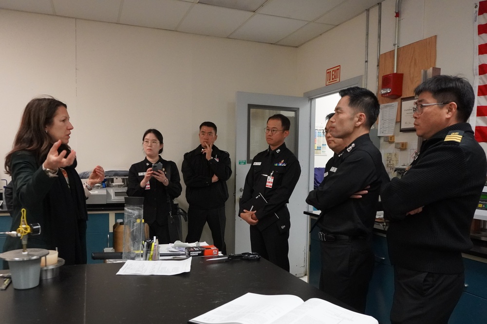 NEXCOM’s Navy Clothing &amp; Textile Research Facility hosts Republic of Korea naval officers