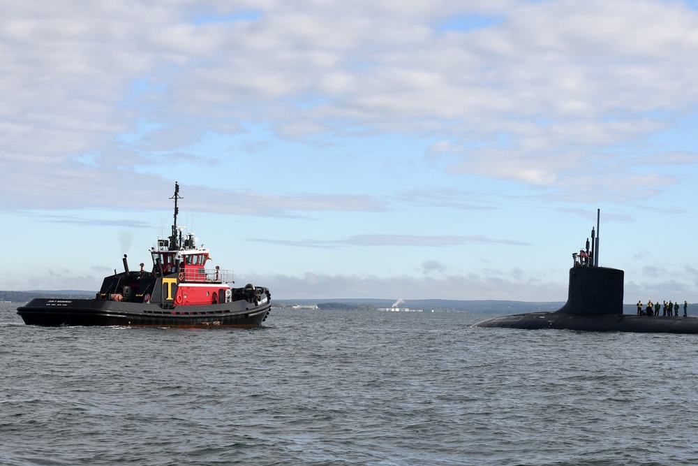 USS Oregon brief stop for supplies