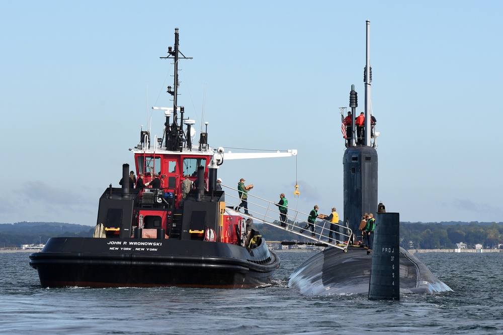 USS Oregon brief stop for supplies