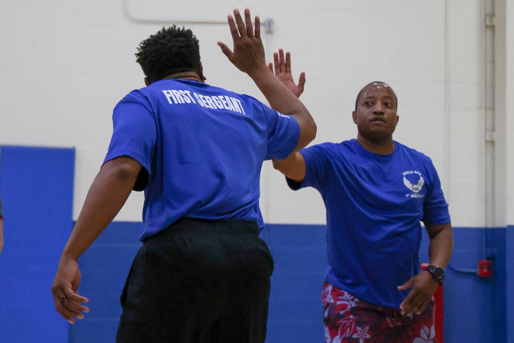 Airman Leadership School Class 22-G Volleyball Match