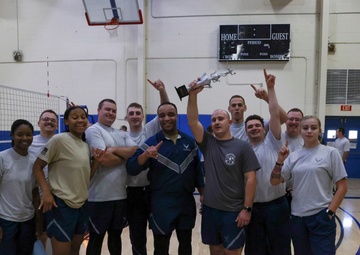Airman Leadership School Class 22-G Volleyball Match