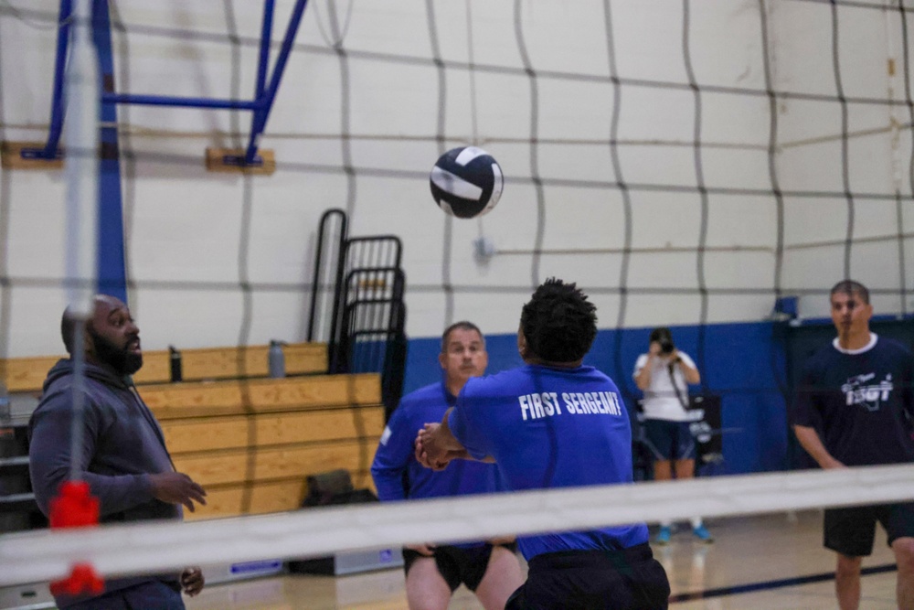 Airman Leadership School Class 22-G Volleyball Match