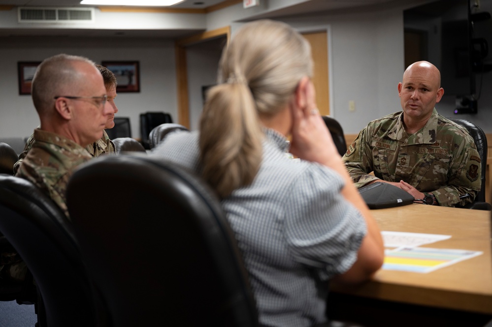 AFGSC deputy commander visits Team Dyess; speaks at 75th anniversary AF Ball