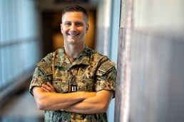Advancing Navy Medicine in Contracting and in Uniform: Lt. Brian Williams Shares His Journey Through Military Medical Research