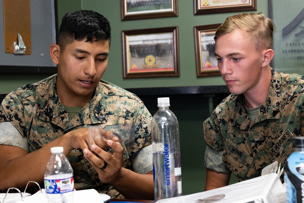 Corporals Course 5-22 Land Navigation Preparation