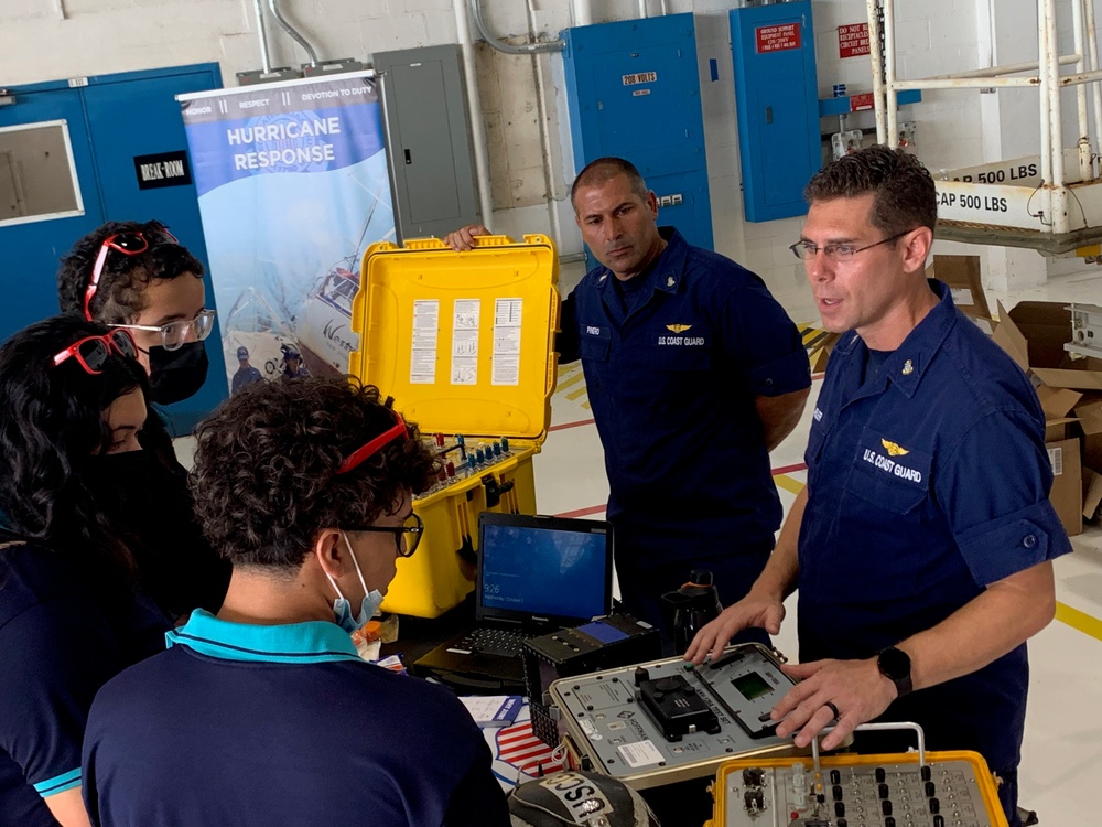 Coast Guard Air Station Borinquen celebrates high school career day in Aguadilla, Puerto Rico