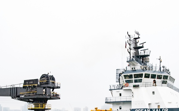 VLS Demonstration Aboard USS Spruance