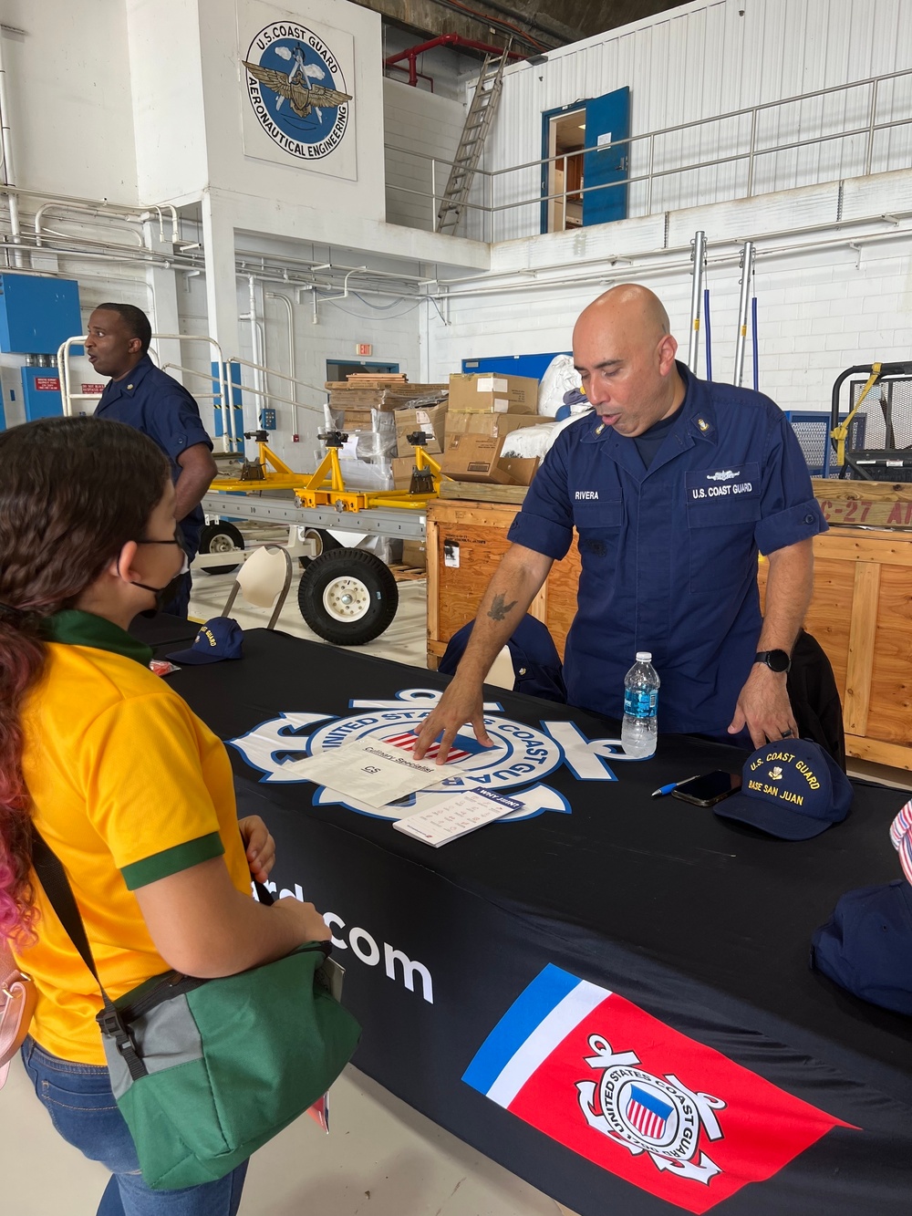 Coast Guard Air Station Borinquen celebrates high school career day in Aguadilla, Puerto Rico