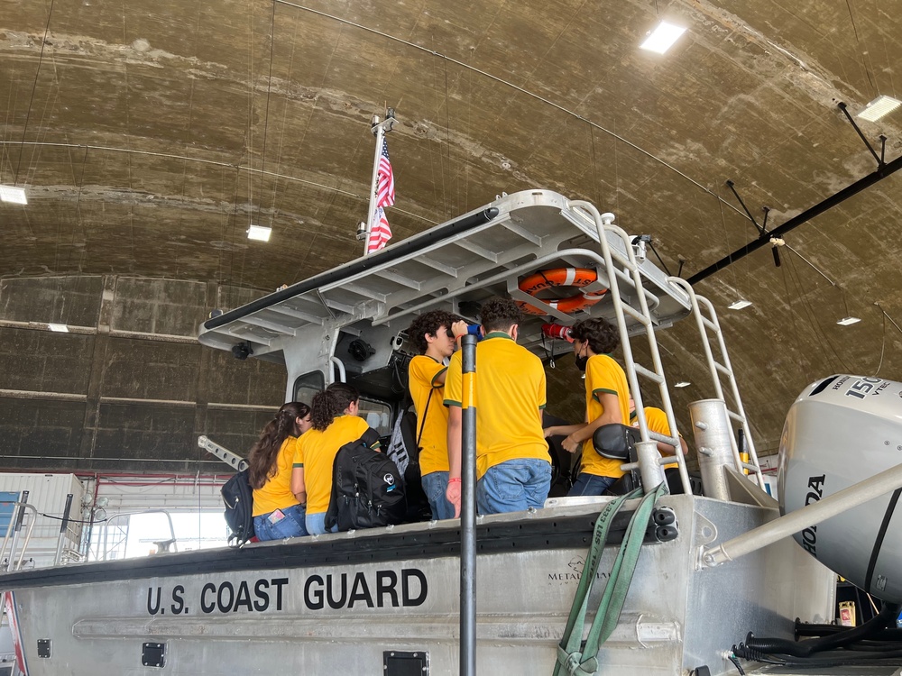 Coast Guard Air Station Borinquen celebrates high school career day in Aguadilla, Puerto Rico