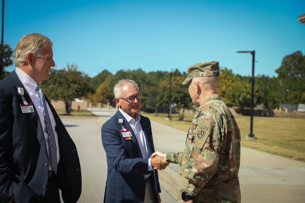 U.S. Army Central Welcomes Prisma Health-Tuomey Executives