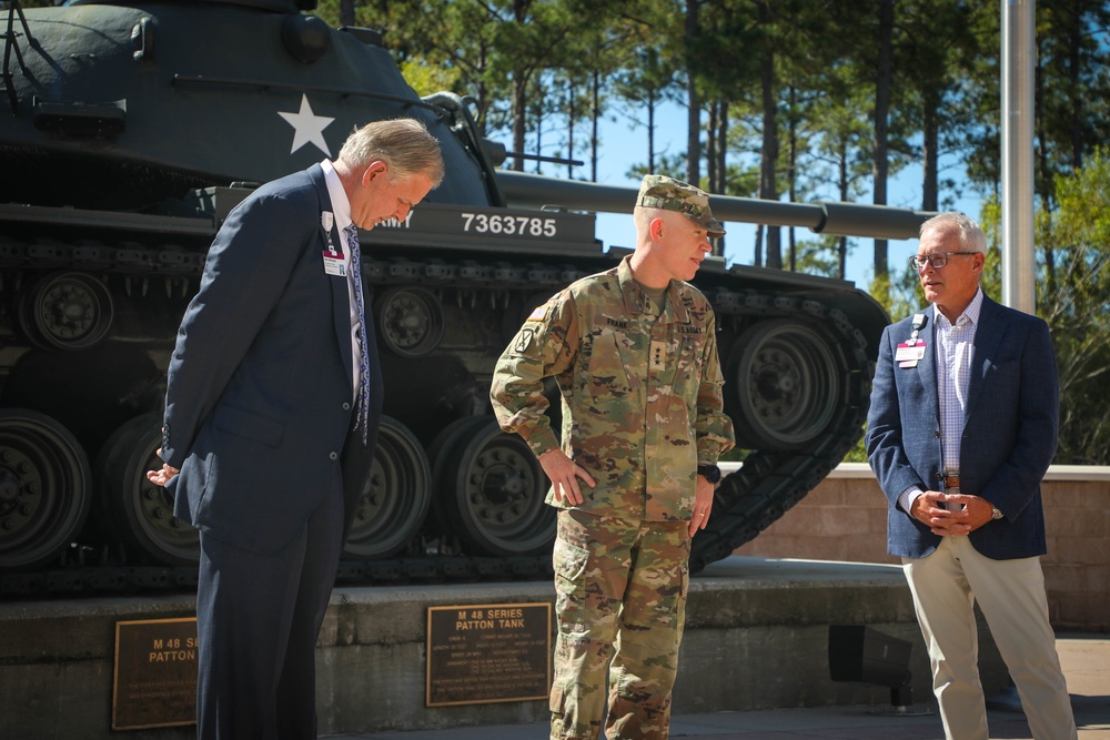 U.S. Army Central Welcomes Prisma Health-Tuomey Executives