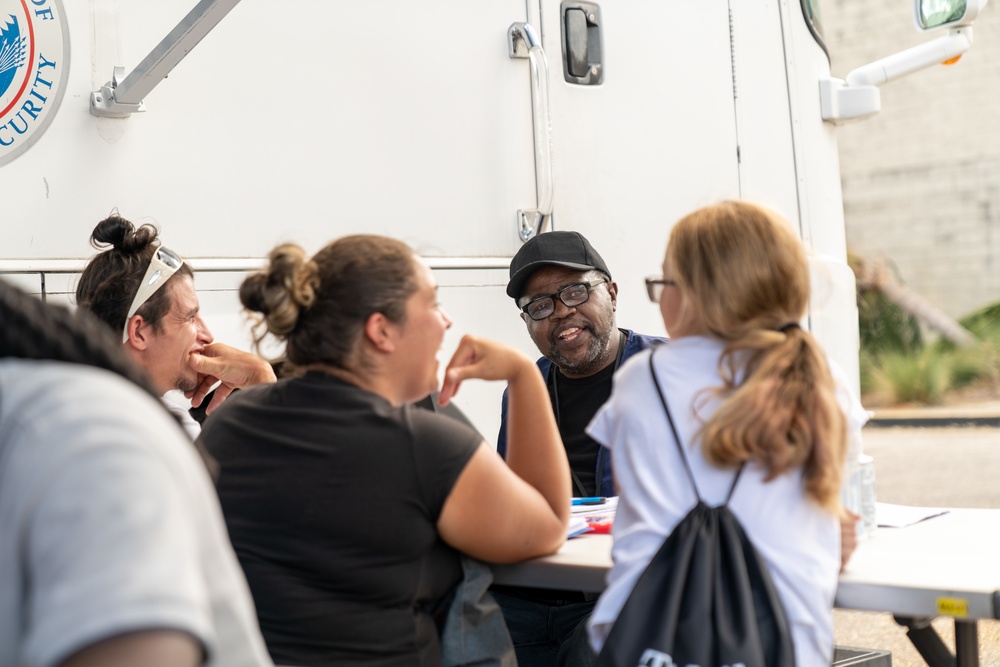 FEMA Helps Survivors at a Florida Insurance Village