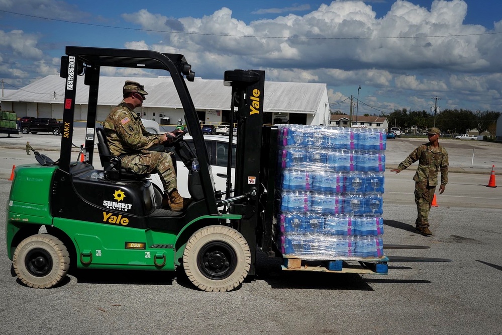 FEMA and Army National Guard Help Hurricane Ian Survivors