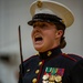 Barracks Marines completed the final evaluation of Ceremonial Drill School.