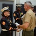 Barracks Marines completed the final evaluation of Ceremonial Drill School